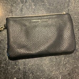 Adrienne Vittadini black clutch